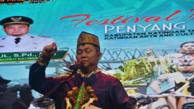 Penjabat Bupati Katingan Resmikan Festival Budaya Penyang Hinje Simpei dan Katingan Fair 2024