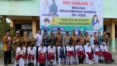 Pencanangan Pekan Imunisasi Nasional (PIN) Polio Serentak di Barito Selatan