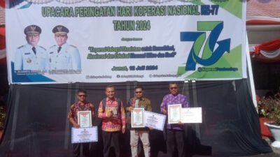 Tiga Koperasi Kobar Raih Penghargaan Koperasi Berprestasi Tingkat Provinsi Kalteng