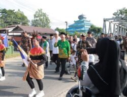 Pawai Ta’aruf Memeriahkan Tahun Baru Islam 1446 H di Bengkayang