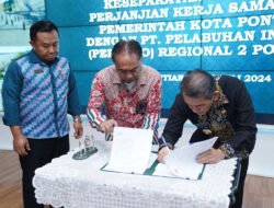 Pemkot Pontianak Teken Kerjasama dengan PT Pelindo untuk Pembangunan SPALD-T