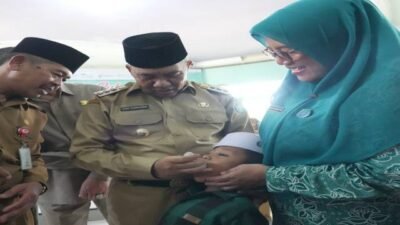 Imunisasi Polio di Kubu Raya Sasar 91.255 Anak, Pj Bupati: “Cegah Polio untuk Generasi Emas 2045”