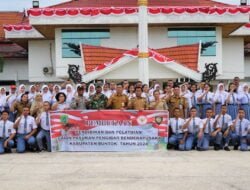 Pemkab Barito Selatan Resmi Buka Diklat Paskibraka 2024 Jelang HUT RI Ke-79