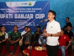 Kejuaraan Bulutangkis Bupati Banjar Cup 2024 Resmi Dimulai, Diikuti 104 Peserta