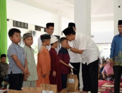 Pj. Bupati Kobar Hadiri Penyaluran Santunan Kepada Anak Yatim: Langkah Awal Meningkatkan Kesejahteraan